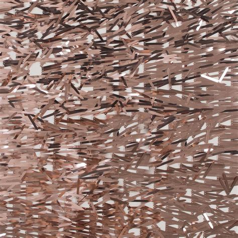 shiny rose gold metallic fabric|Phryne Shiny Rose Gold Fringe Sequin Fabric .